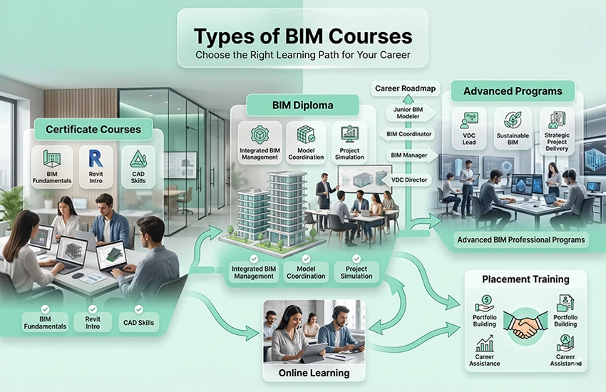 BIM software training on Revit and Navisworks for civil engineers